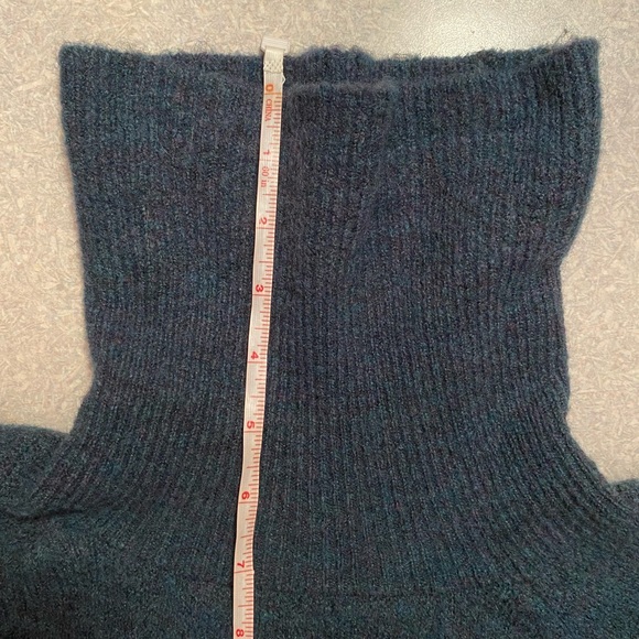 Ellen Tracy Women's Turtleneck Sweater Dark Teal Size L NWOT - Picture 4 of 4